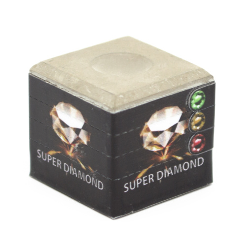 Мел «Super Diamond Grey» (серый) черная коробка